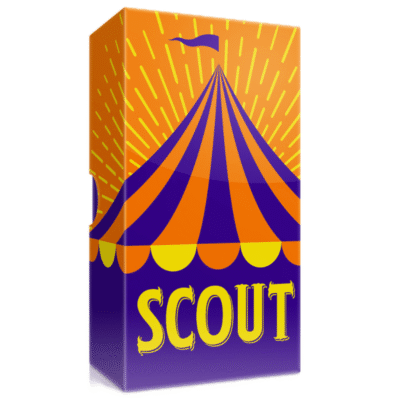 Scout - Fast-Paced Circus-Themed Card Game for 2–5 Players