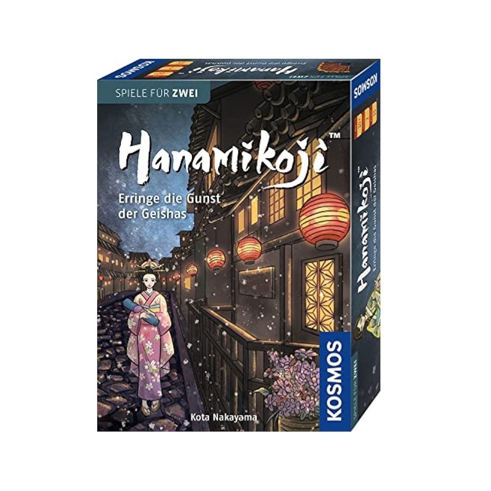 Hanamikoji : 2-Player Strategic Card Game of Geishas, Gifts & Tactics