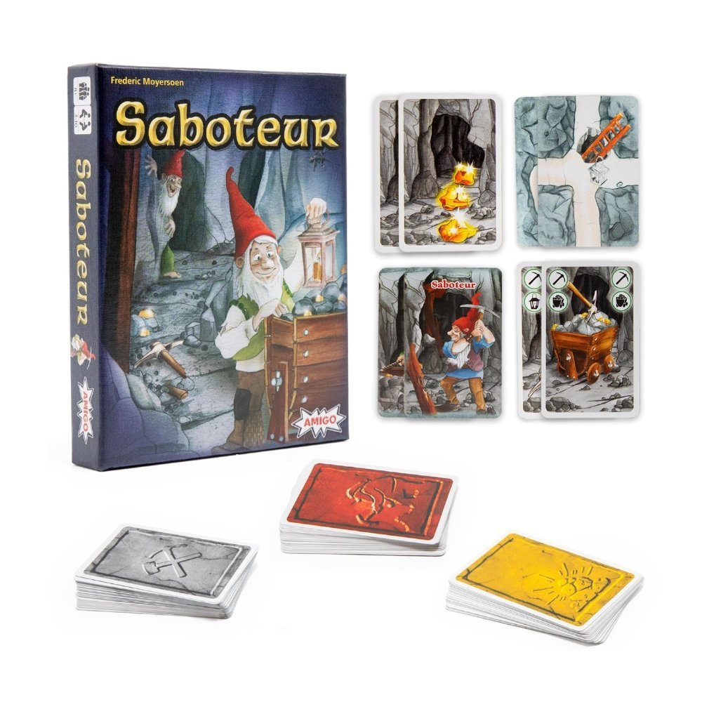 Saboteur – Strategic Card Game of Treasure Hunting & Deception | 3–10 Players - Image 3