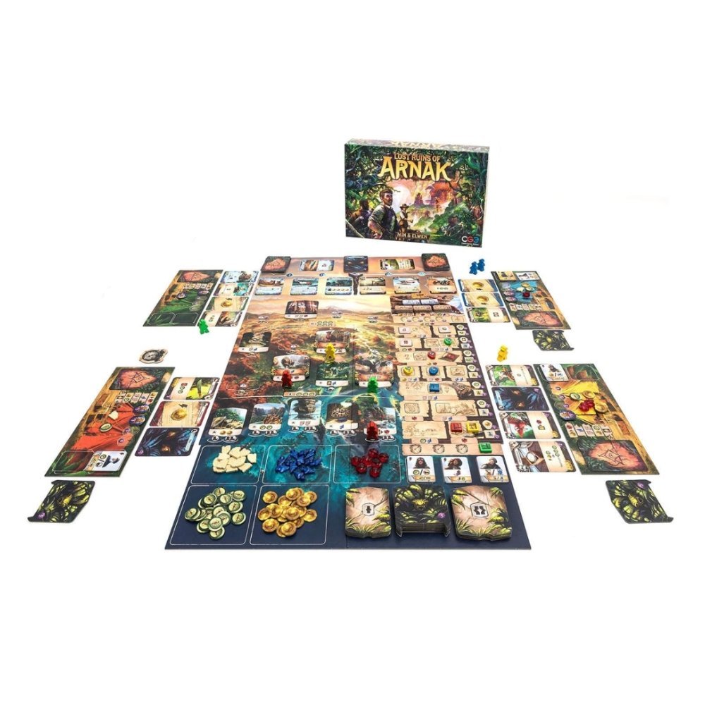 Lost Ruins of Arnak - Strategy Board Game of Jungle Exploration & Discovery - Image 3