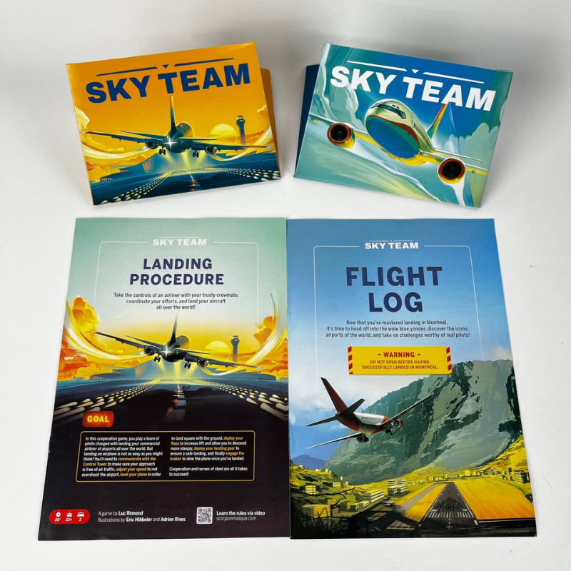 Sky Team - Cooperative Pilot Game for Two Players - Image 3
