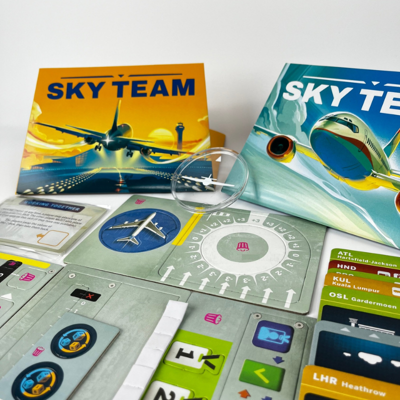 Sky Team - Cooperative Pilot Game for Two Players - Image 4