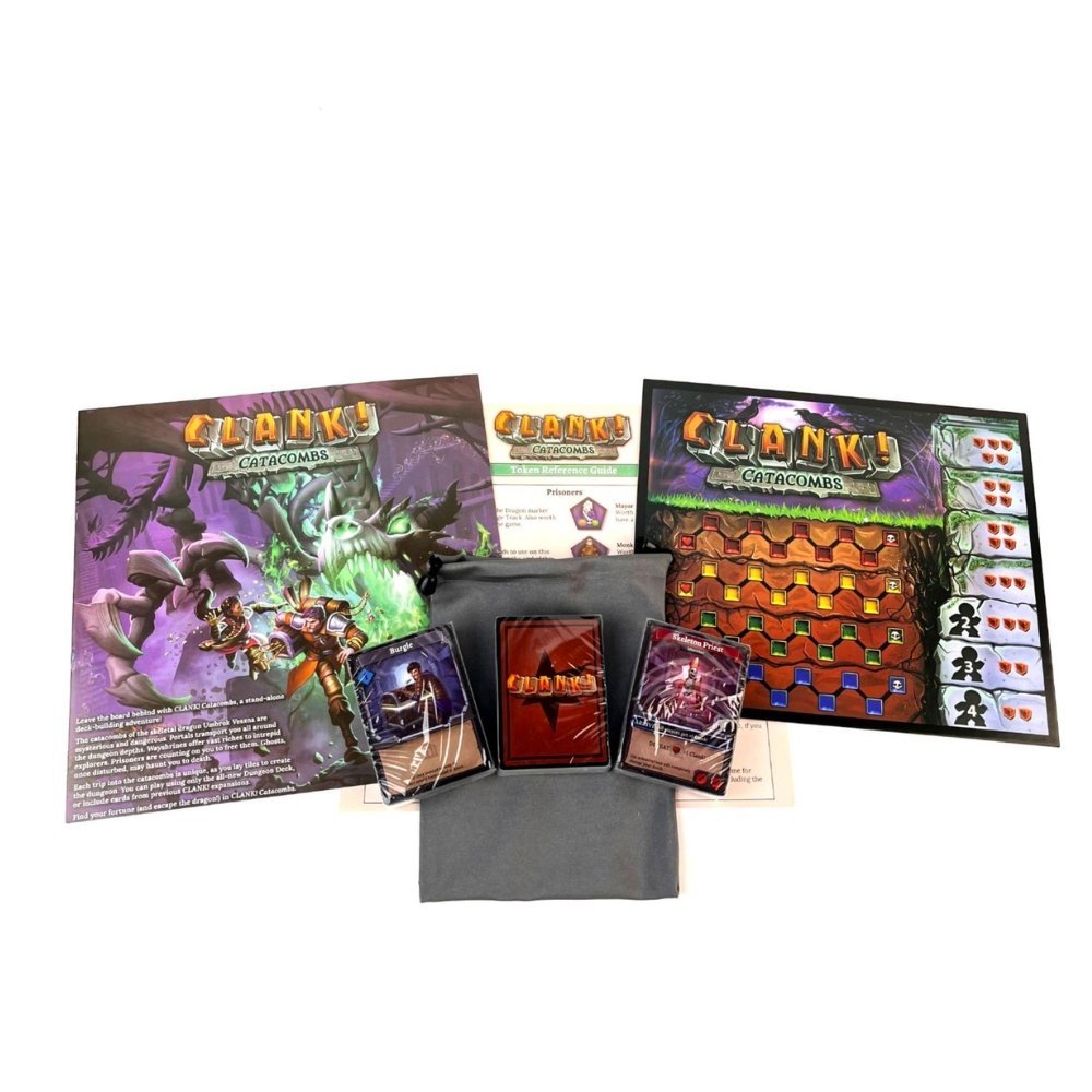 CLANK! Catacombs – Treasure Hunt Deck-Building Game (English) - Image 2