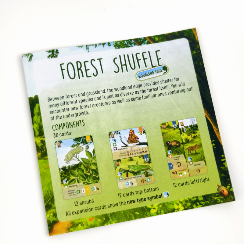Forest Shuffle: Woodland Edge Expansion - New Creatures for Your Forest - Image 4