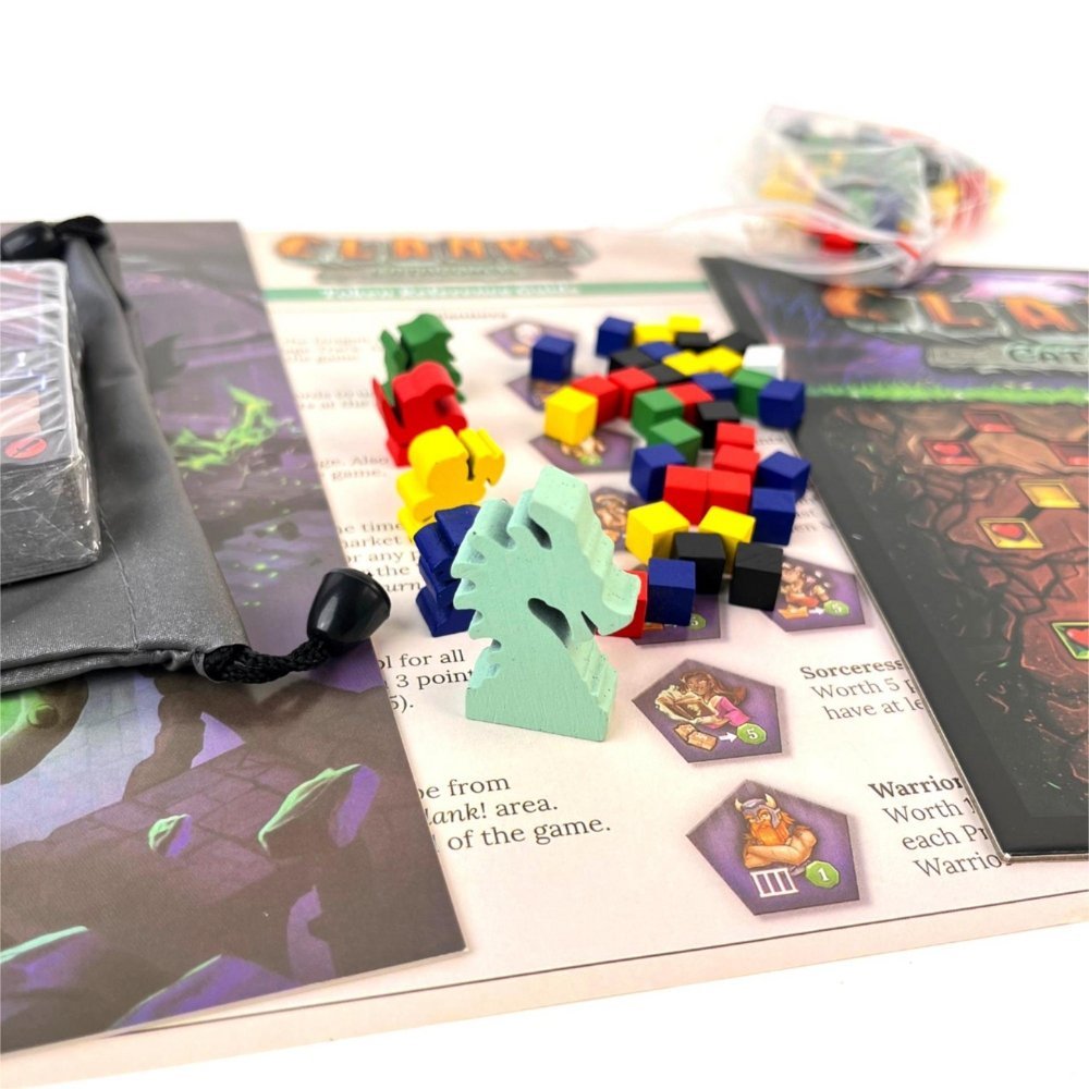 CLANK! Catacombs – Treasure Hunt Deck-Building Game (English) - Image 3