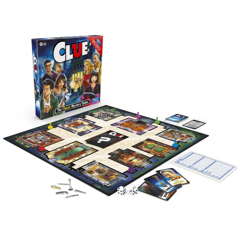 CLUE Classic Mystery Board Game – Solve the Crime! - Image 6
