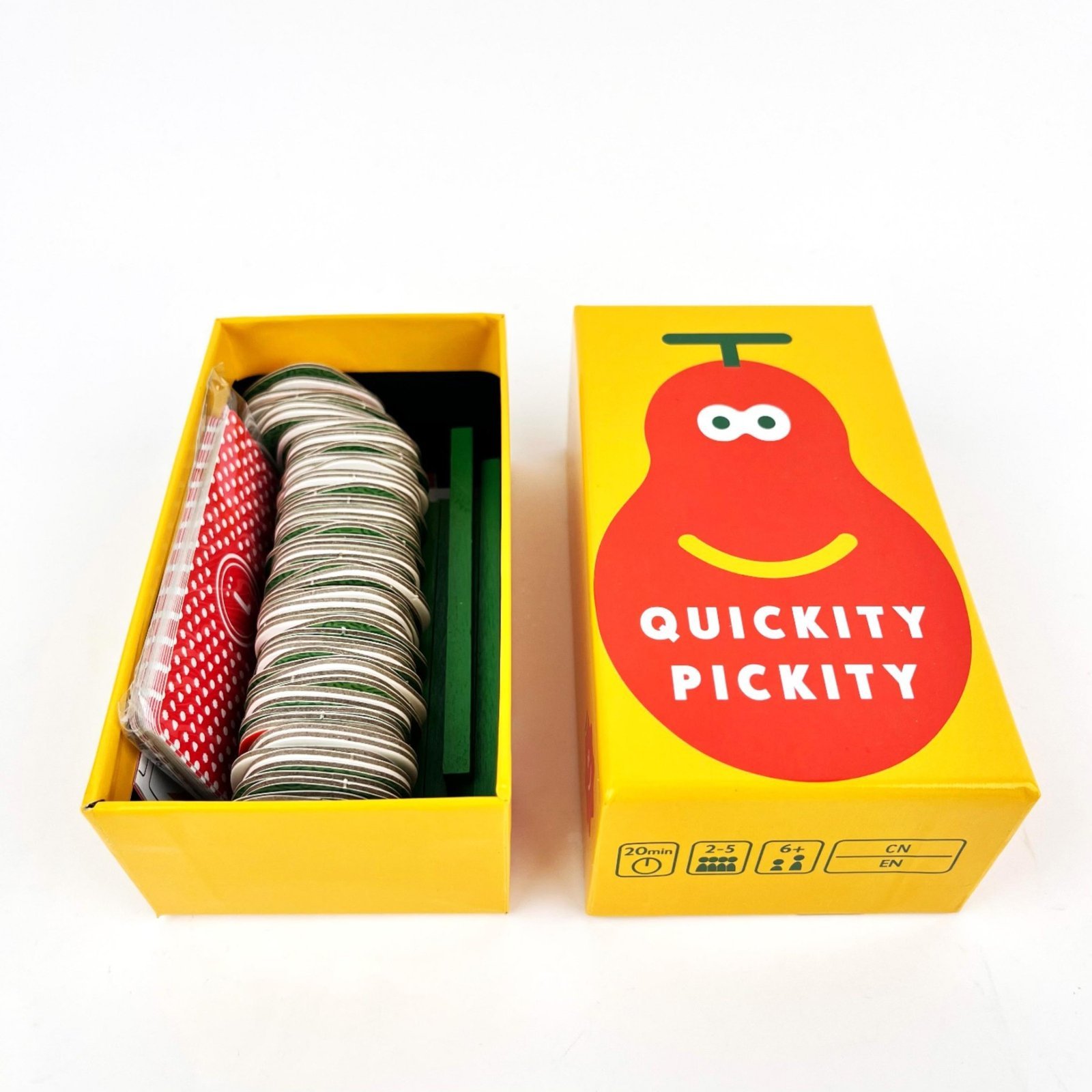 Quickity Pickity Card Game – Fast-Paced Party Game for 2-5 Players (English/Chinese) - Image 3