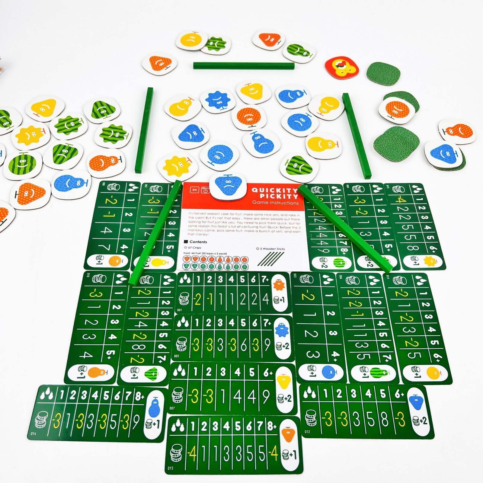 Quickity Pickity Card Game – Fast-Paced Party Game for 2-5 Players (English/Chinese) - Image 5