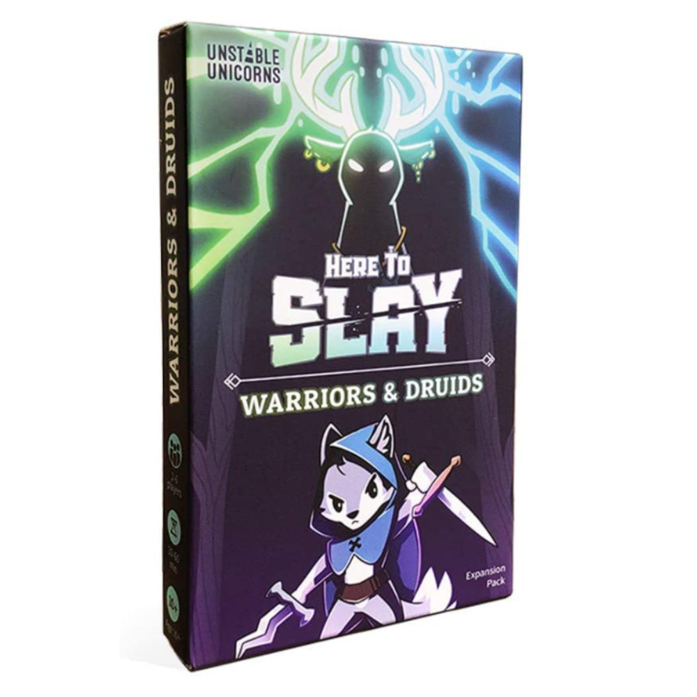 Here to Slay: Warriors & Druids Expansion Pack – Add to Base Game 