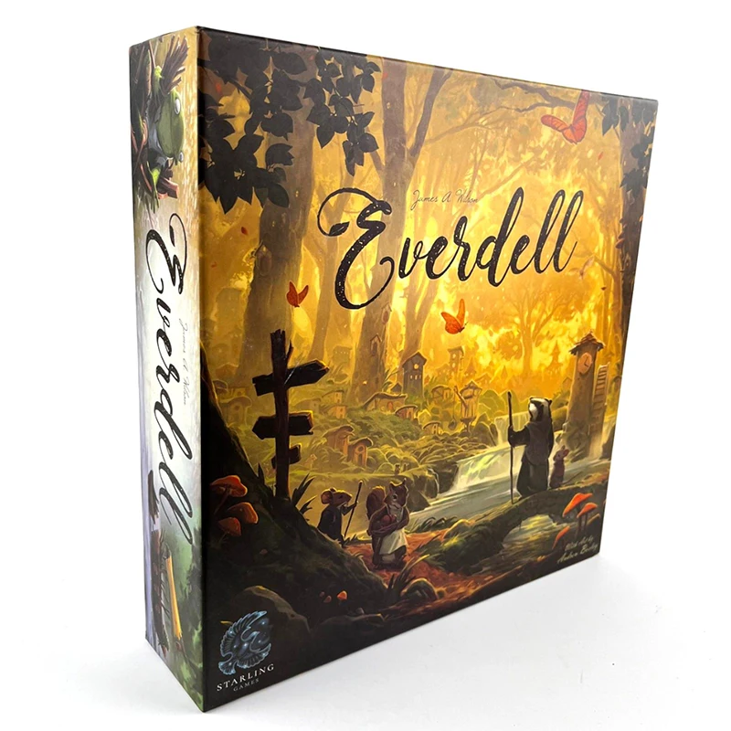 Everdell Board Game – Worker Placement & City Building for 1–4 Players 
