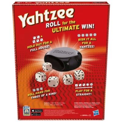 Yahtzee Game Score Sheet
