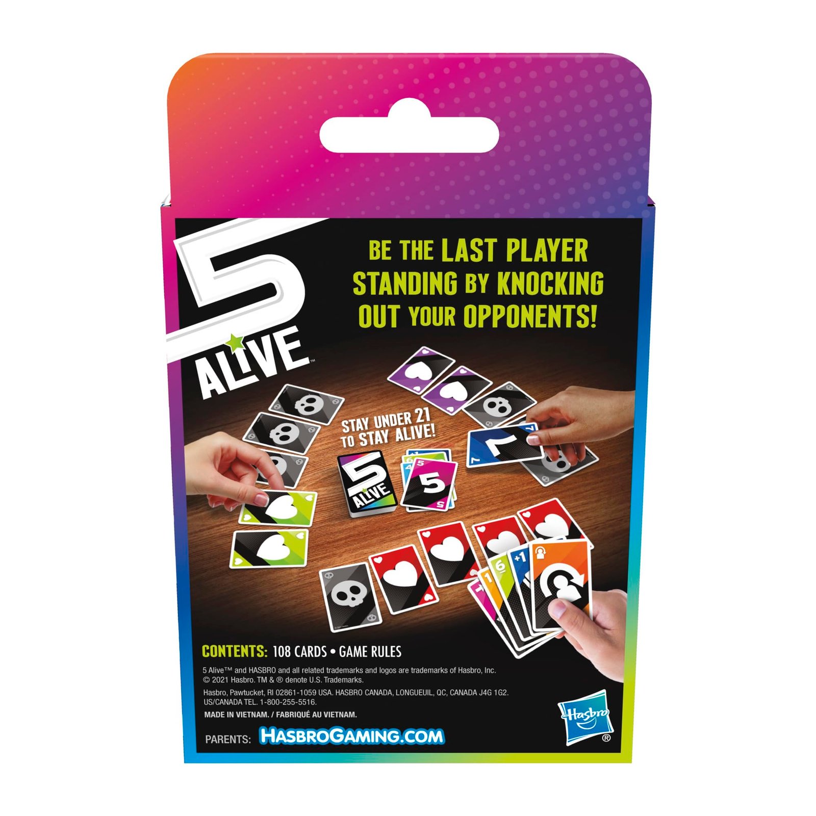 5 Alive Card Game