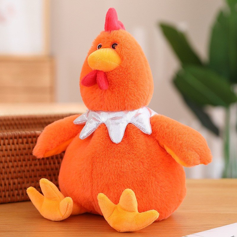 Big Belly Chicken Plush Toy - Cuckoo Rooster Doll for Kids - Image 6