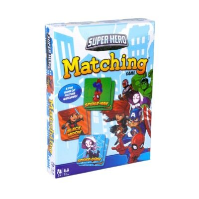 Super Hero Matching Game for Kids Memory & Picture Card Game