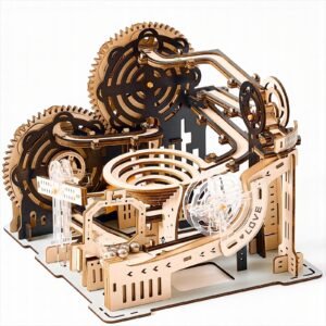 mechanical wooden puzzles gear models collection banner
