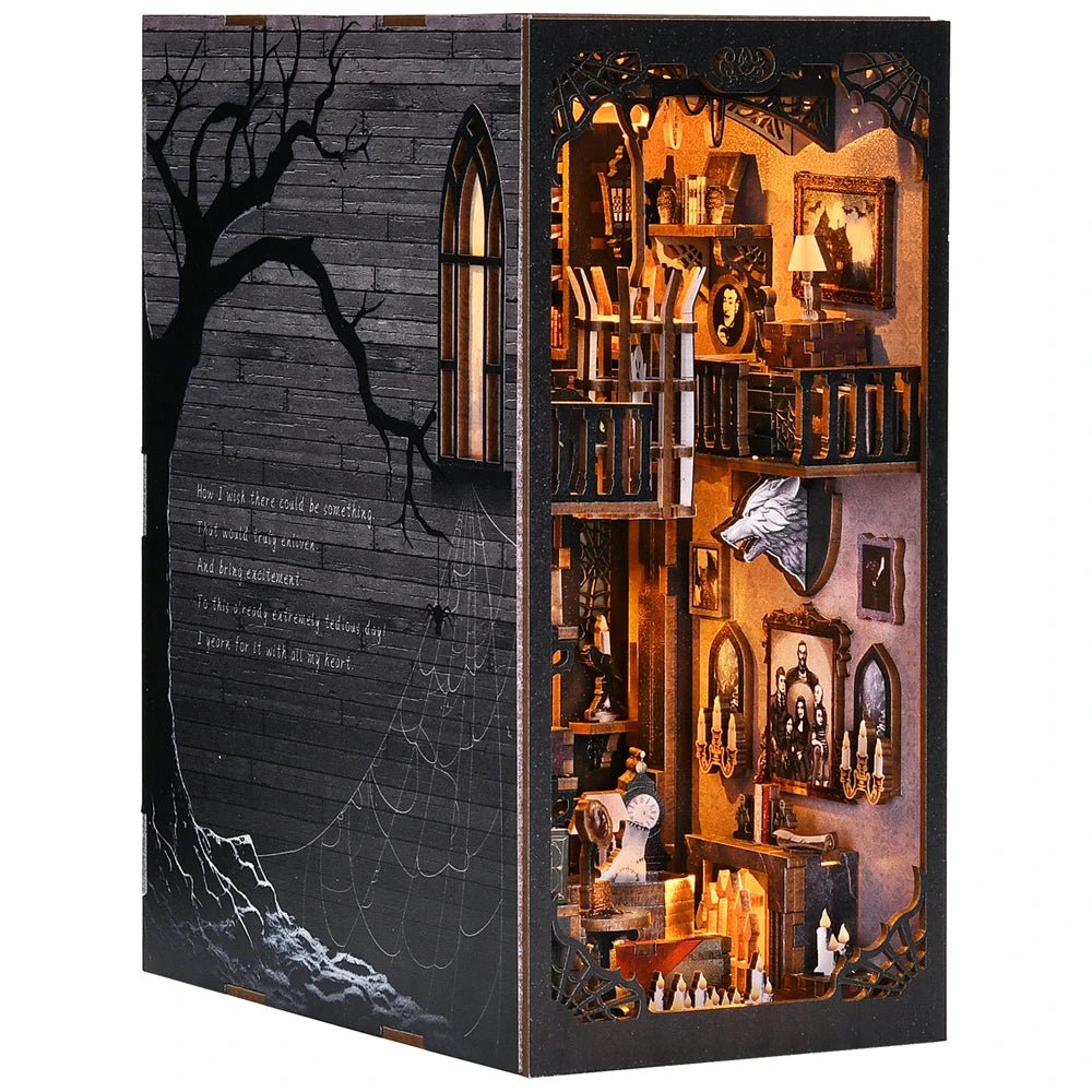 Gothic Family Book Nook - Image 6