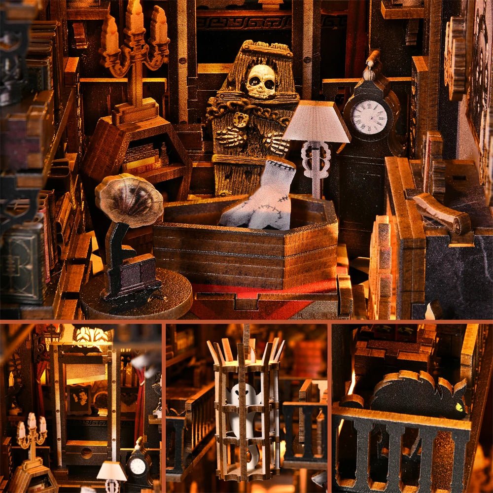 Gothic Family Book Nook - Image 11