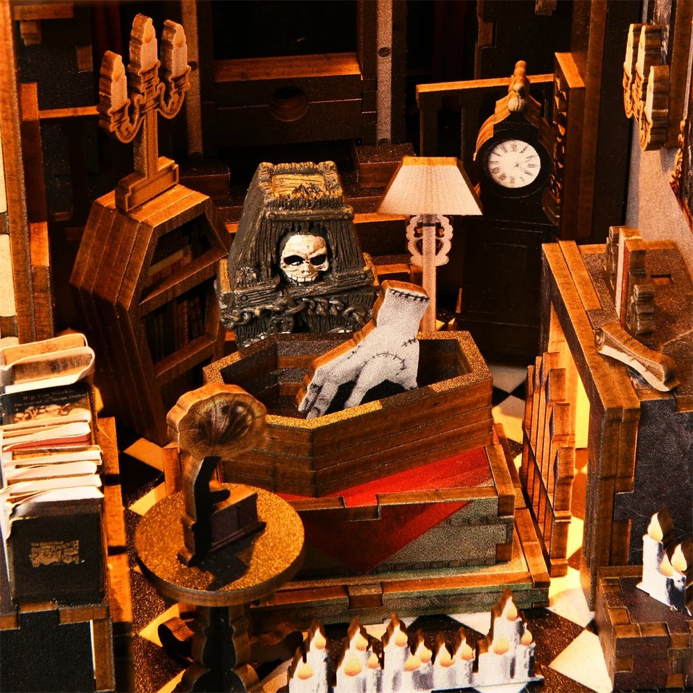 Gothic Family Book Nook - Image 12