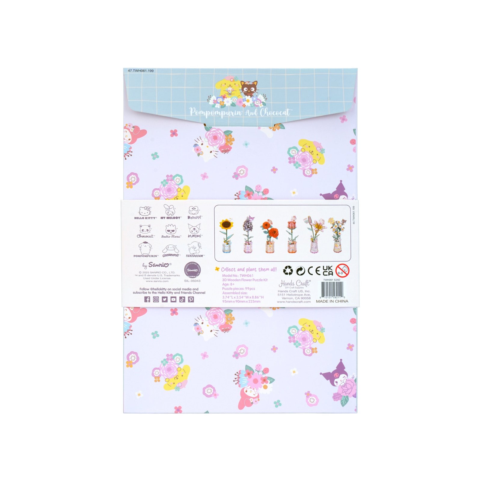 3D Puzzle – Friends Pompompurin & Chococat Chamomile - Image 8