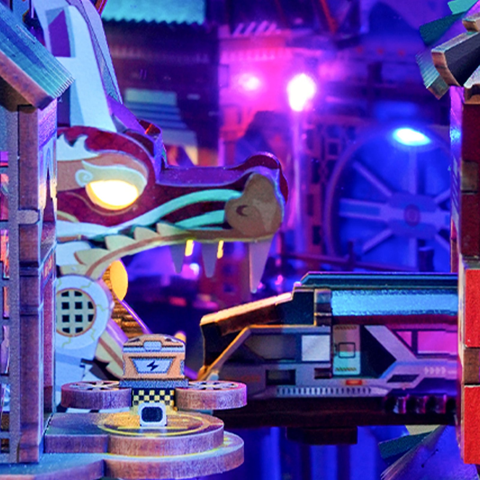 Cyber City w/ Dust Cover Book Nook Kit - Image 4