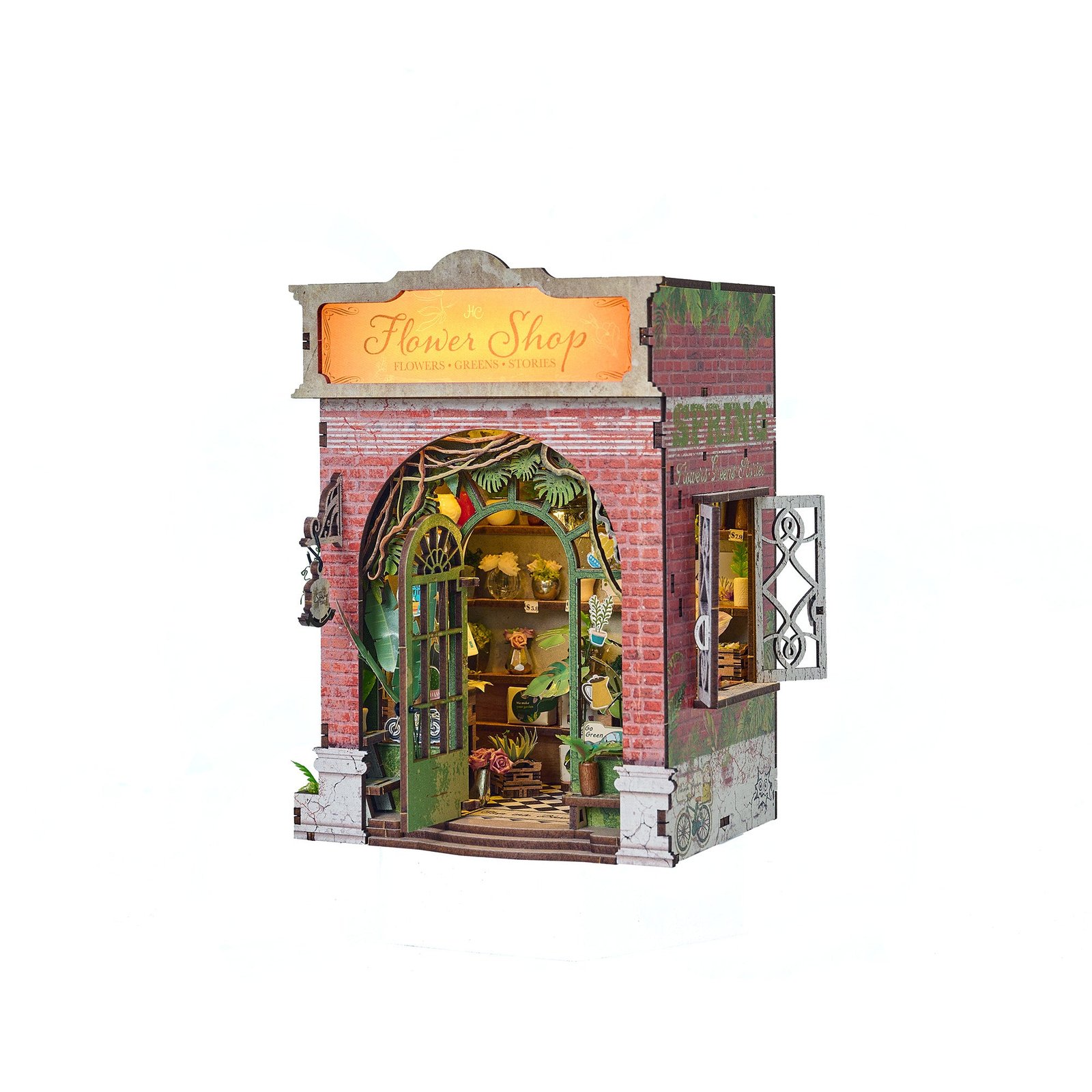 Flower Shop Book Nook