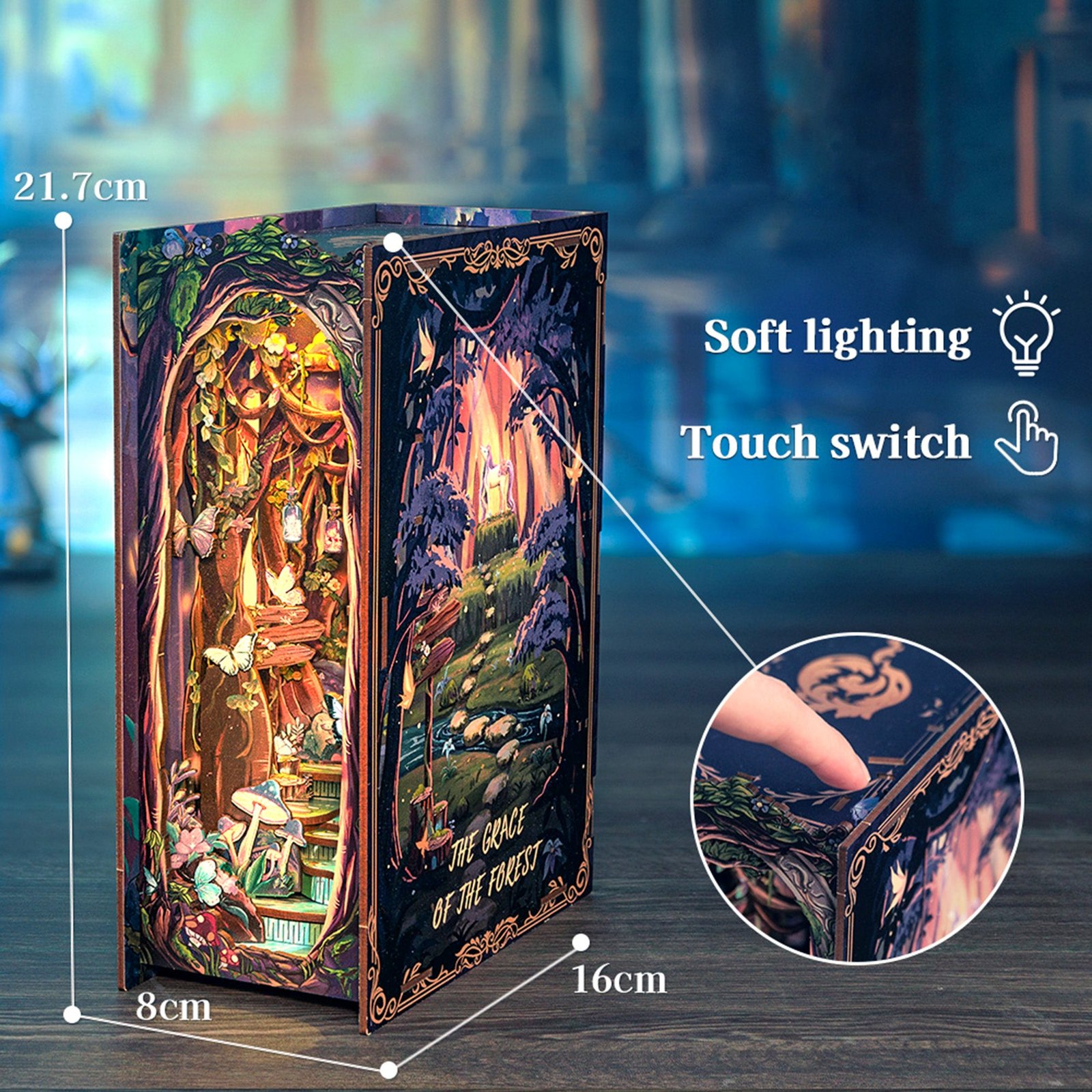 Grace of the Forest w/ Dust Cover Book Nook Kit - Image 3