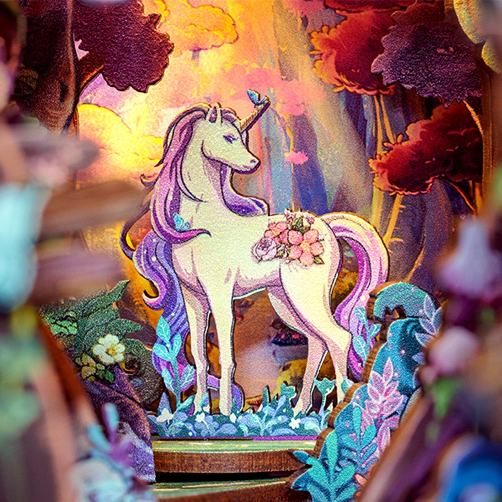 Grace of the Forest w/ Dust Cover Book Nook Kit - Image 4