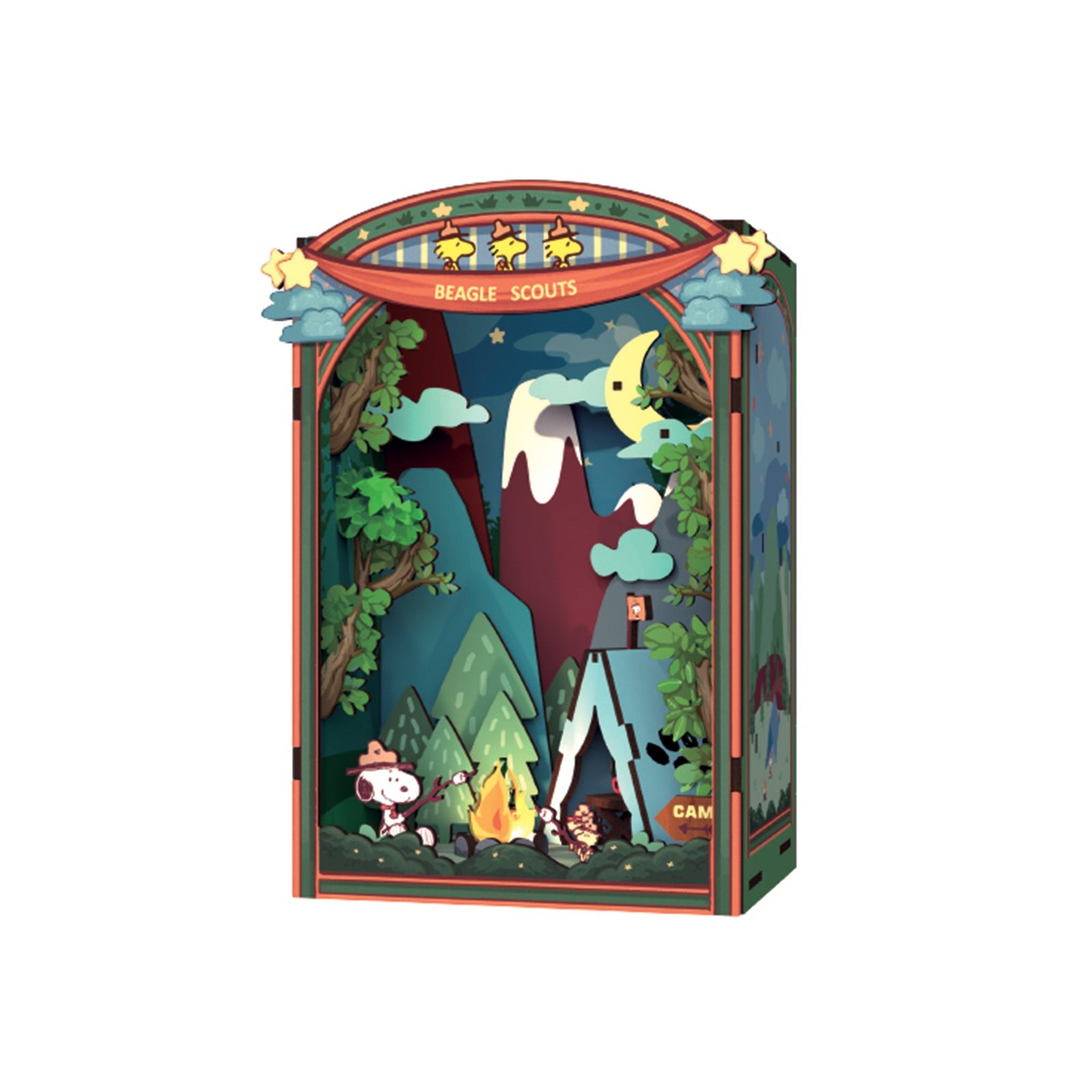 Snoopy’s Beagle Scouts Book Nook Kit