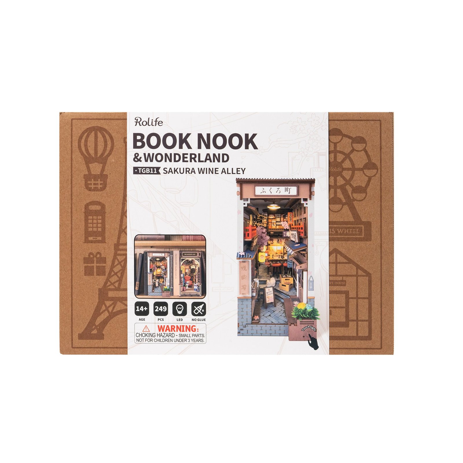 Sakura Wine Alley Book Nook Kit - Image 11