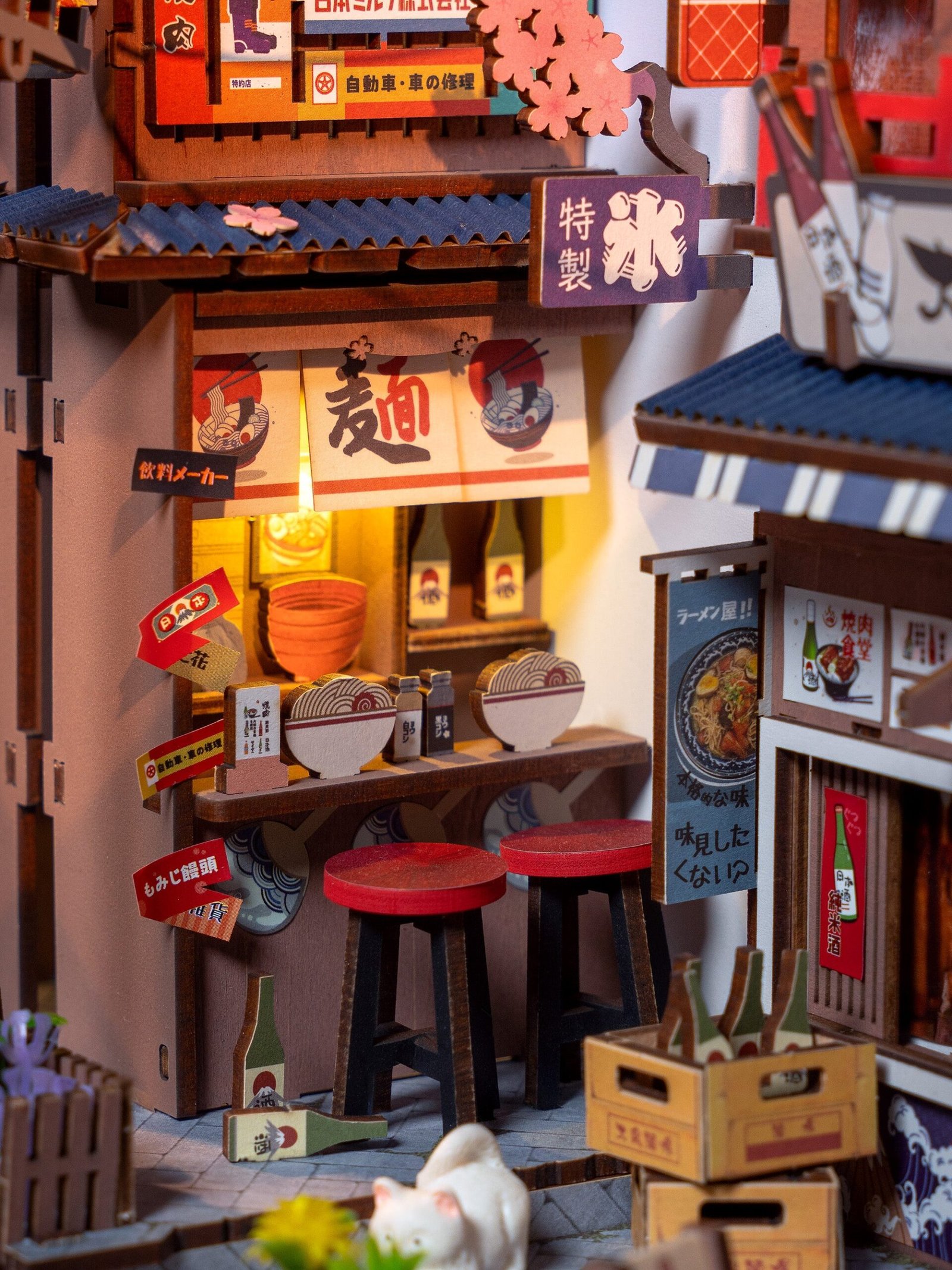 Sakura Wine Alley Book Nook Kit - Image 5