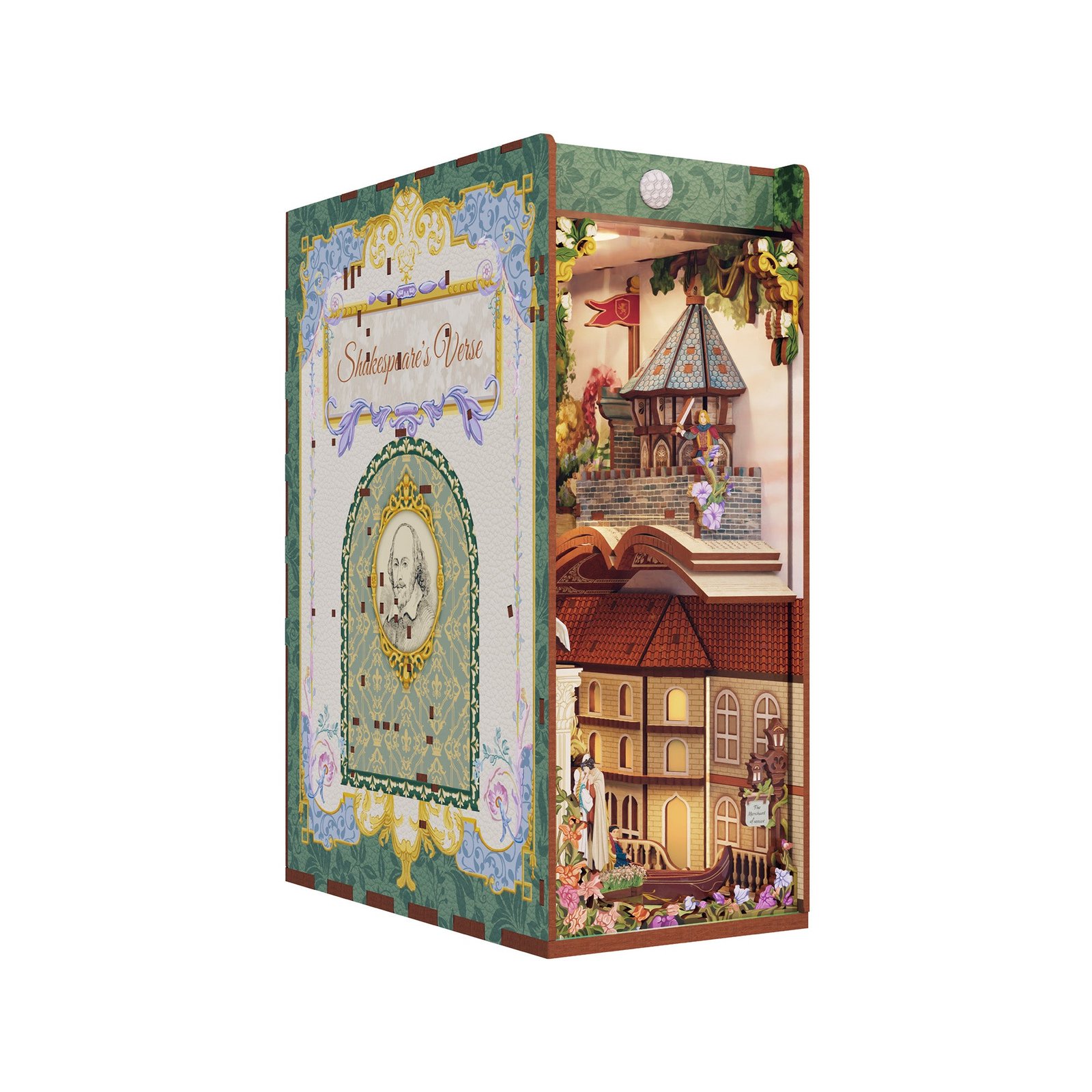 Shakespeare's Verse w/ Dust Cover Book Nook Kit - Image 5