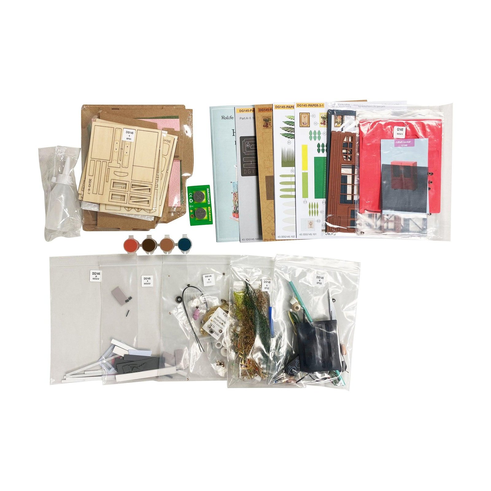 Emily's Flower Shop Book Nook - Image 3