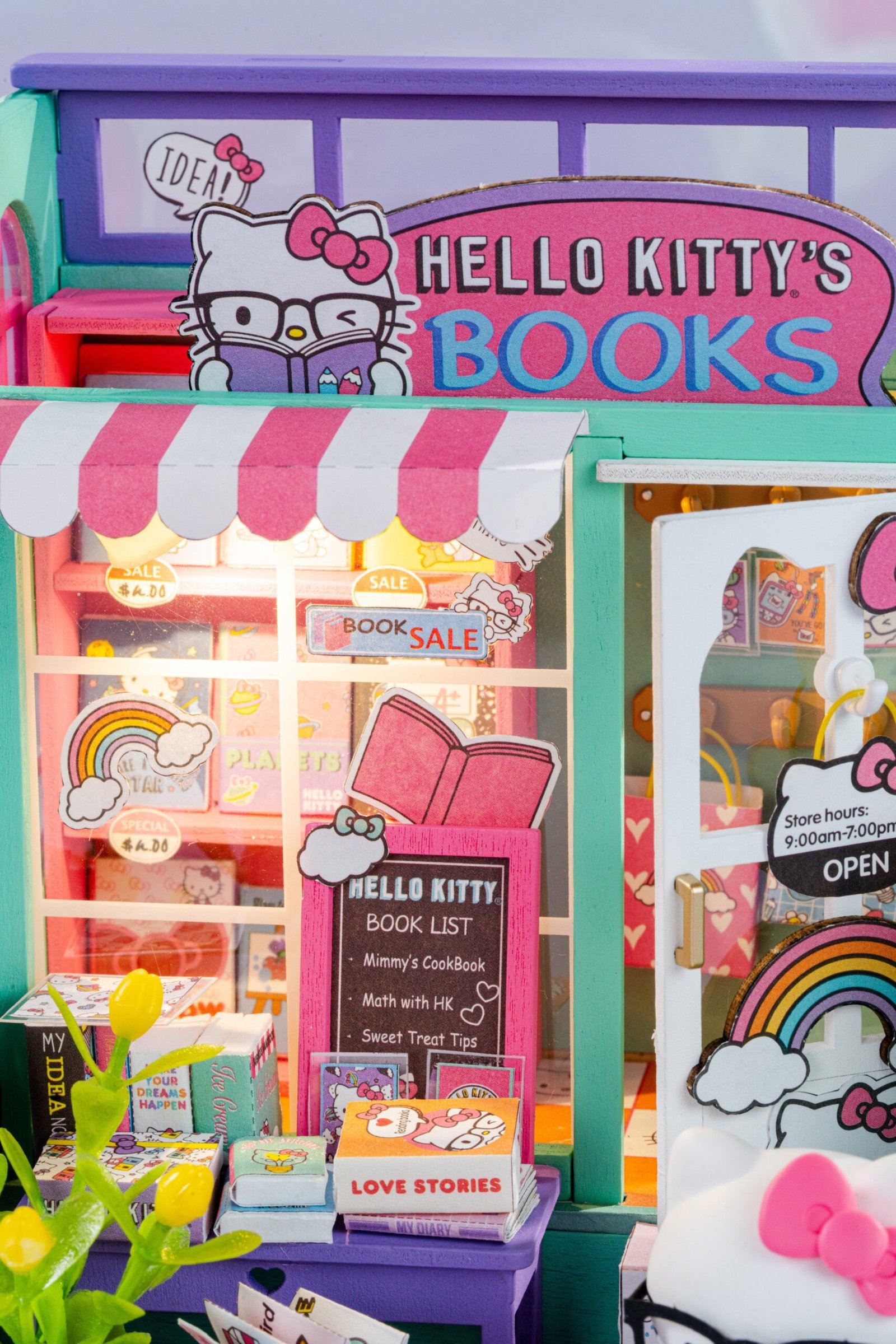 Hello Kitty Bookstore Book Nook - Image 4
