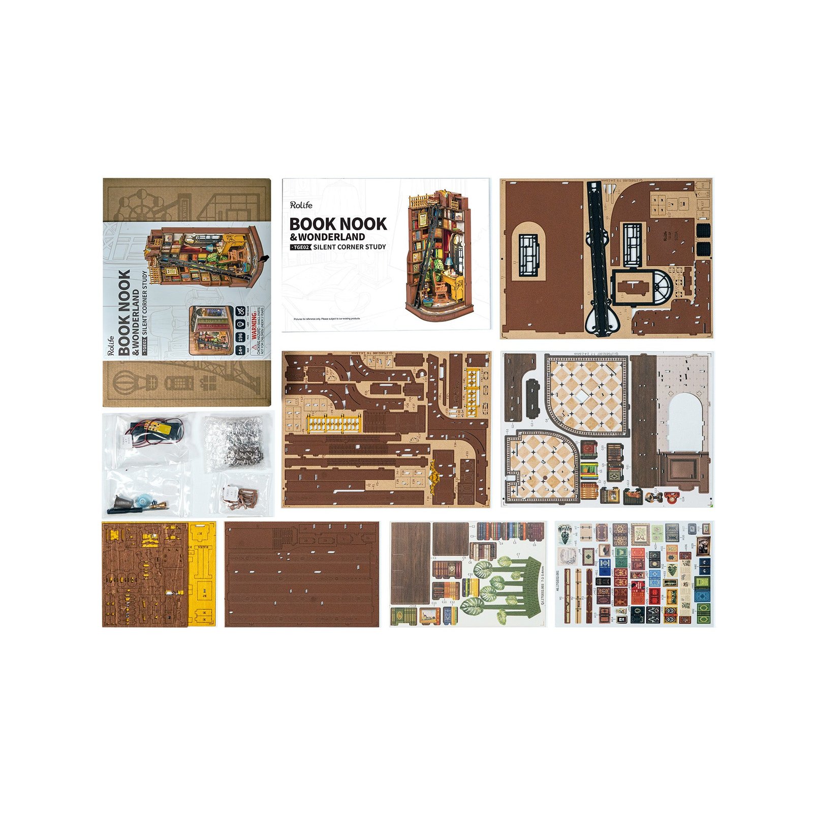 Silent Corner Study Book Nook - Image 7