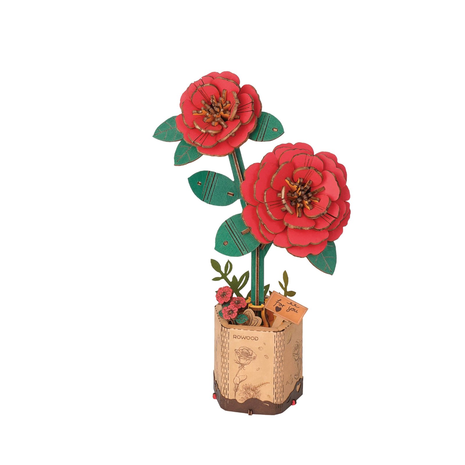 3D Puzzles – Camellia