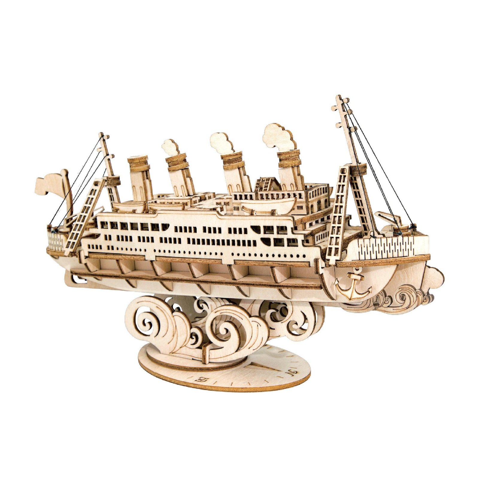 Sailing Ship 3D Wooden Puzzle