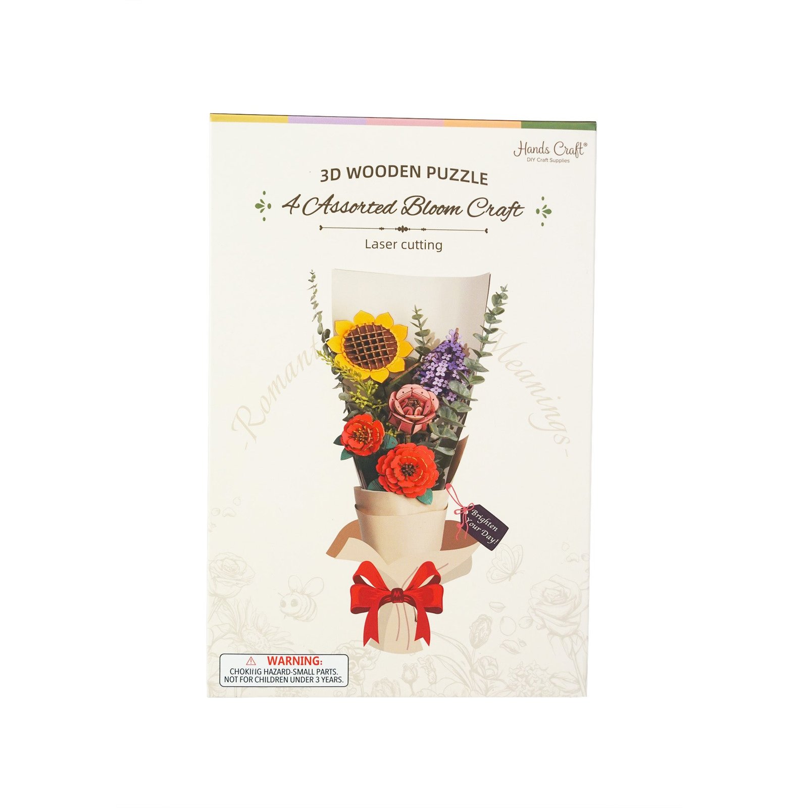 Flower Bundle 3D Wooden Puzzle