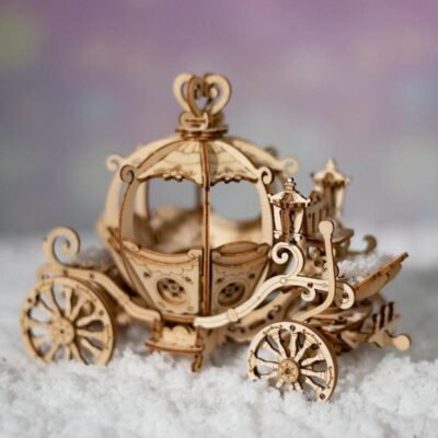 Pumpkin Carriage 3D Wooden Puzzle