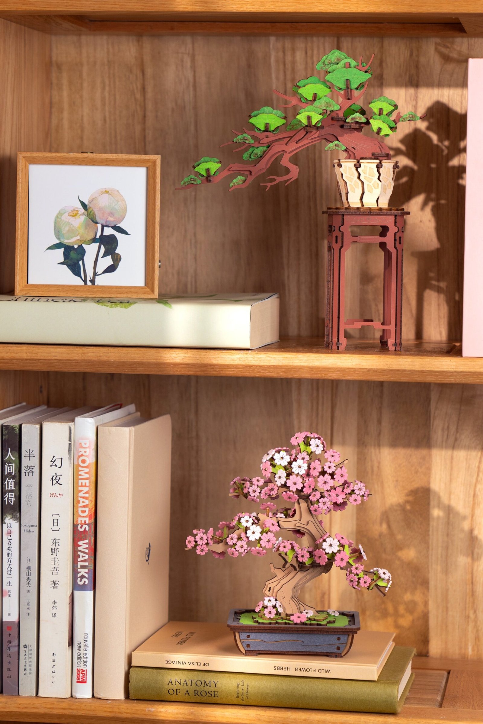 Sakura Bonsai 3D Wooden Puzzle - Image 5