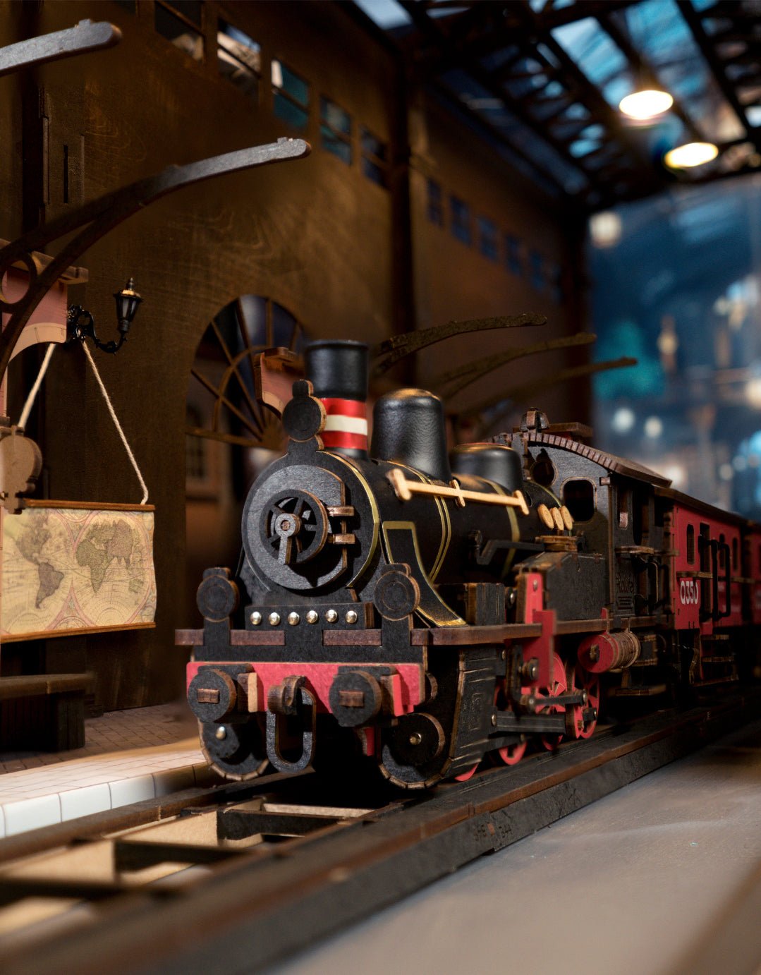 Steam Journey 3D Wooden Puzzle - Image 3