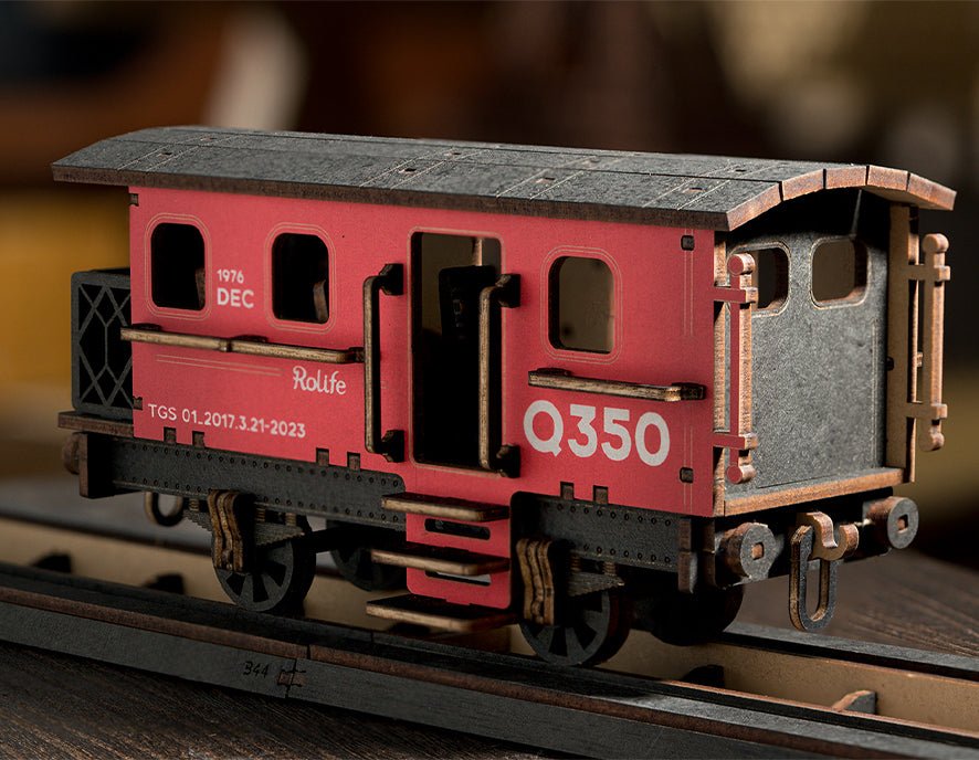 Steam Journey 3D Wooden Puzzle - Image 5