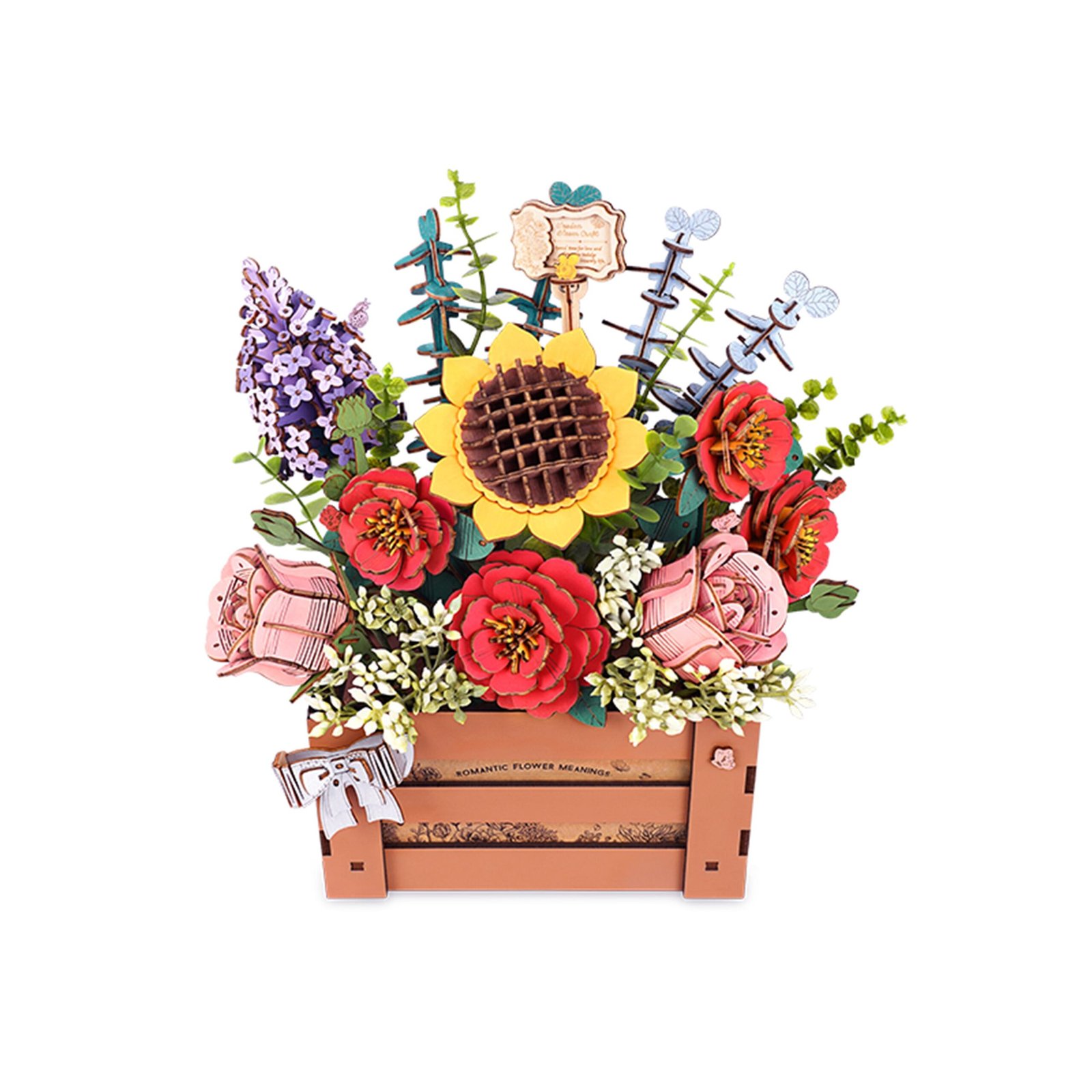 Wooden Bloom Box 3D Puzzle