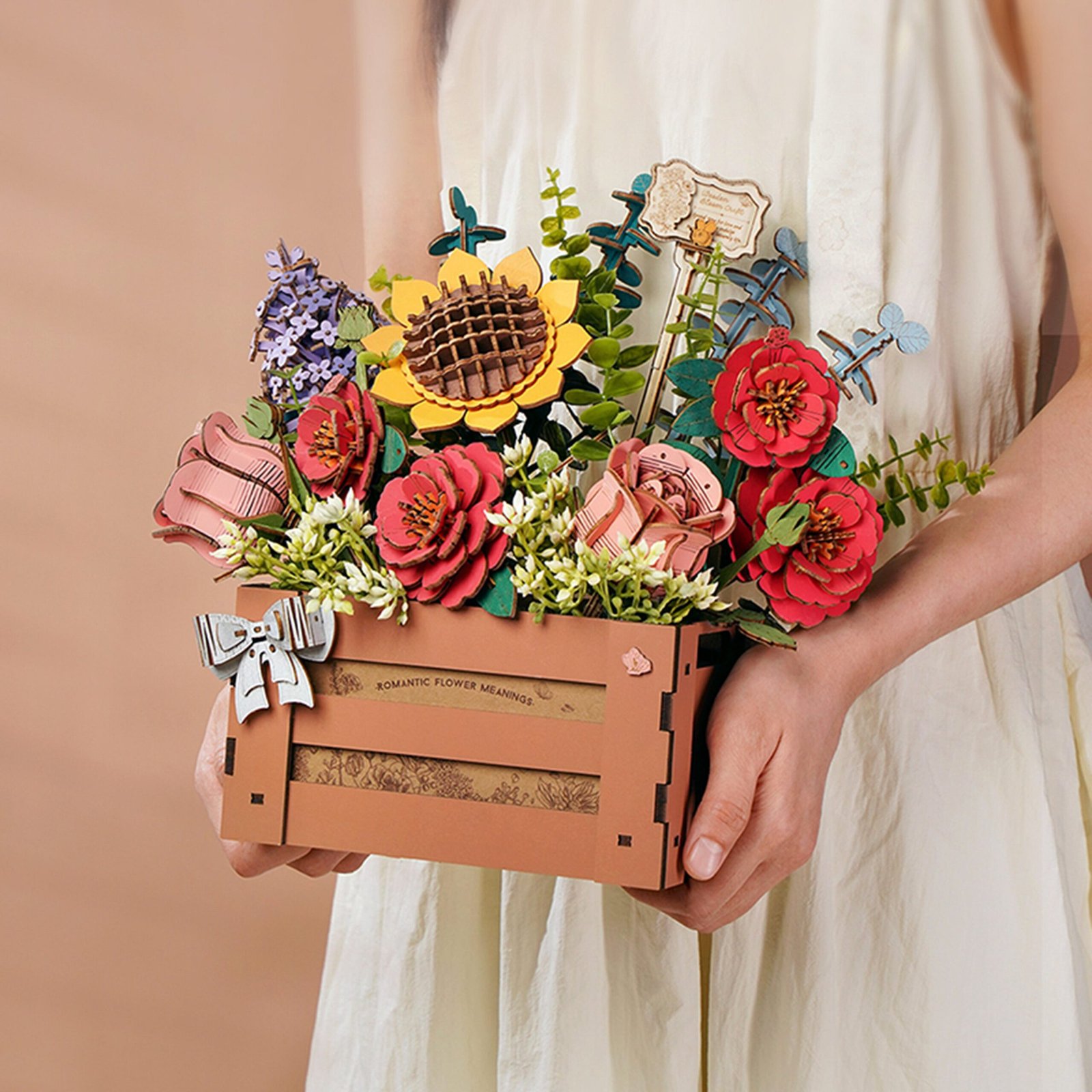 Wooden Bloom Box 3D Puzzle - Image 5