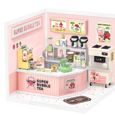 Double Joy Bubble Tea Book Nook