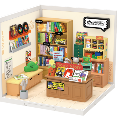 Fascinating Book Store Book Nook