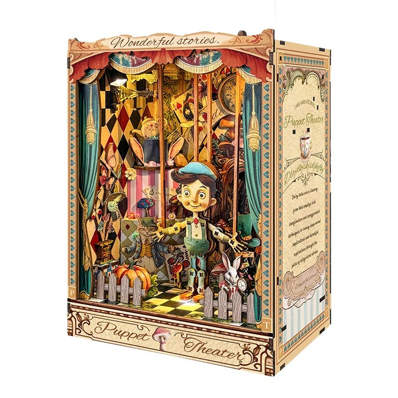 Pinocchio Puppet Theater Book Nook
