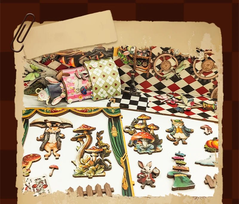 Pinocchio Puppet Theater Book Nook - Image 7