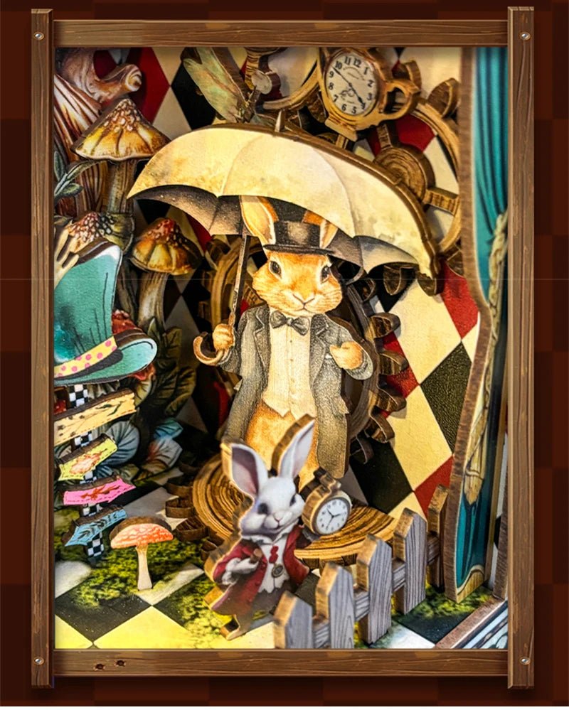 Pinocchio Puppet Theater Book Nook - Image 9