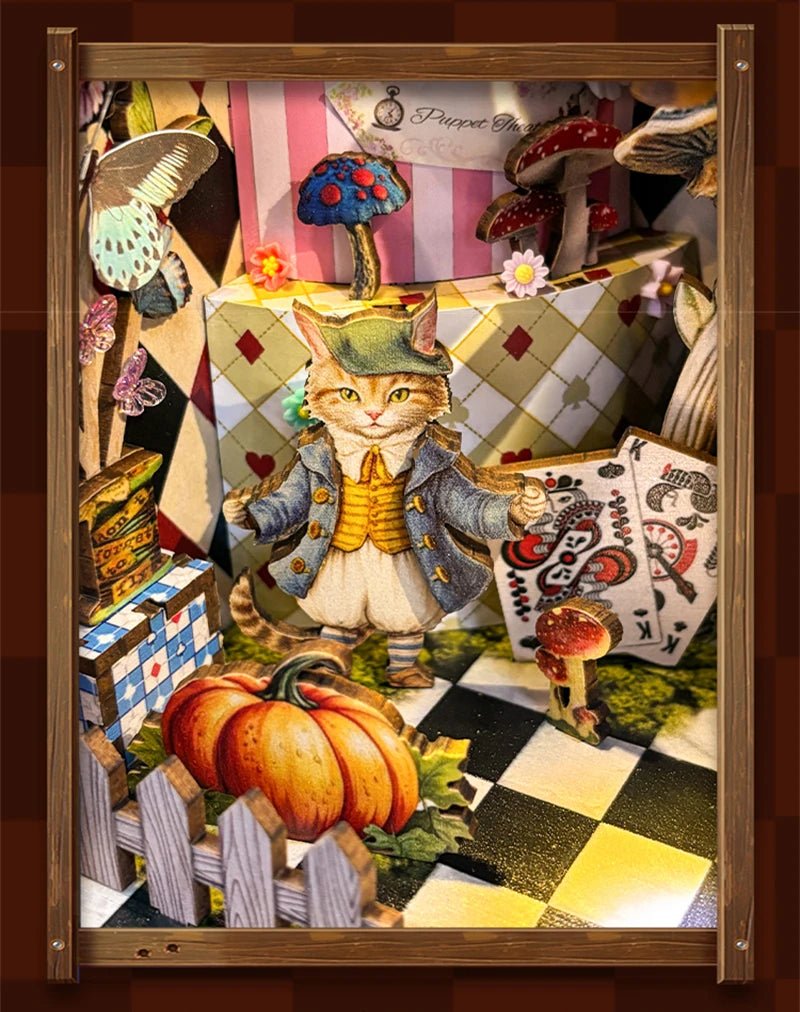 Pinocchio Puppet Theater Book Nook - Image 10