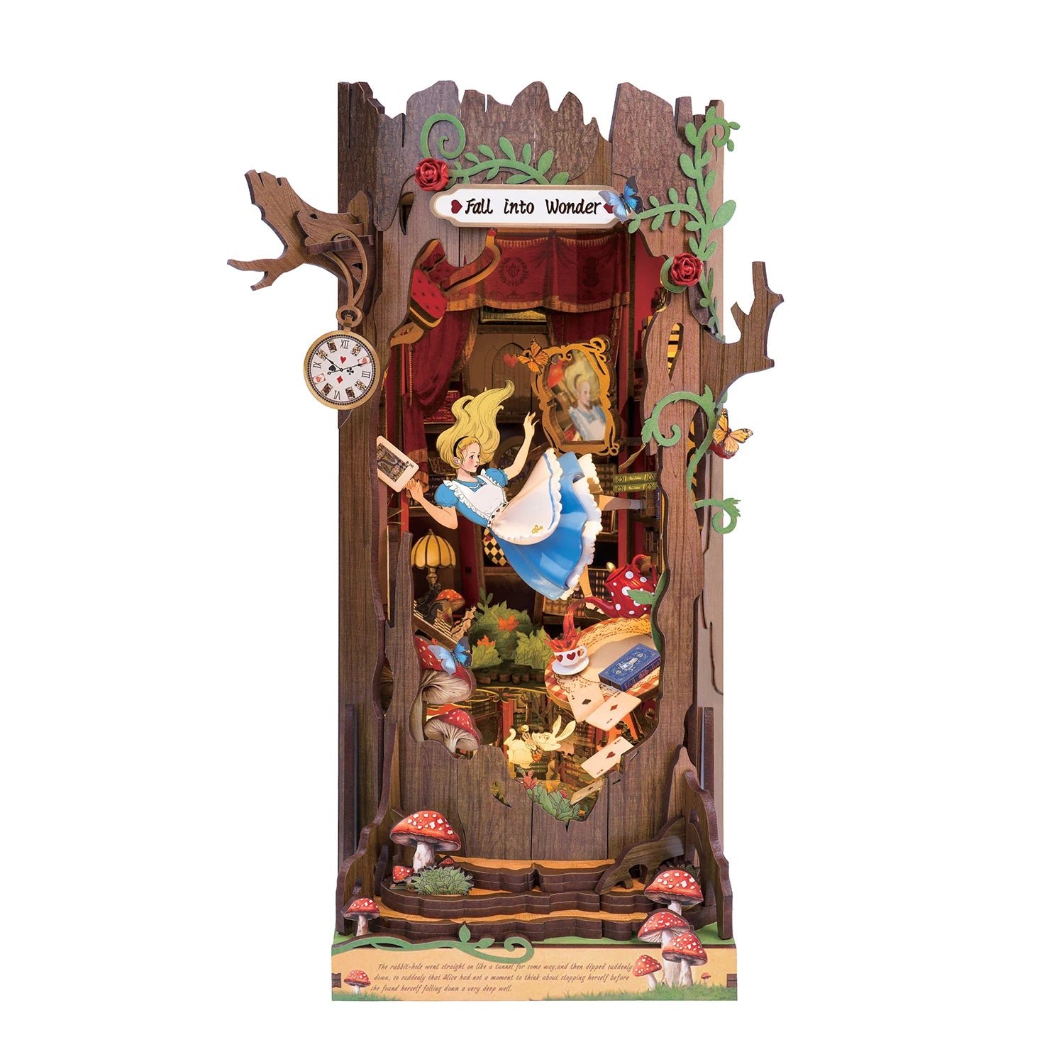 Alice in Wonderland Book Nook - Image 2